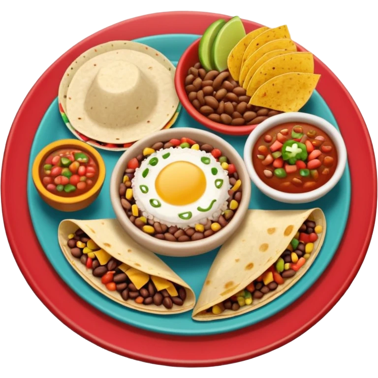 Mexican food emoji
