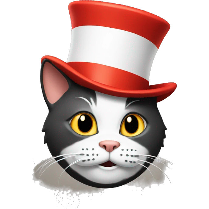 cat in the hat  emoji