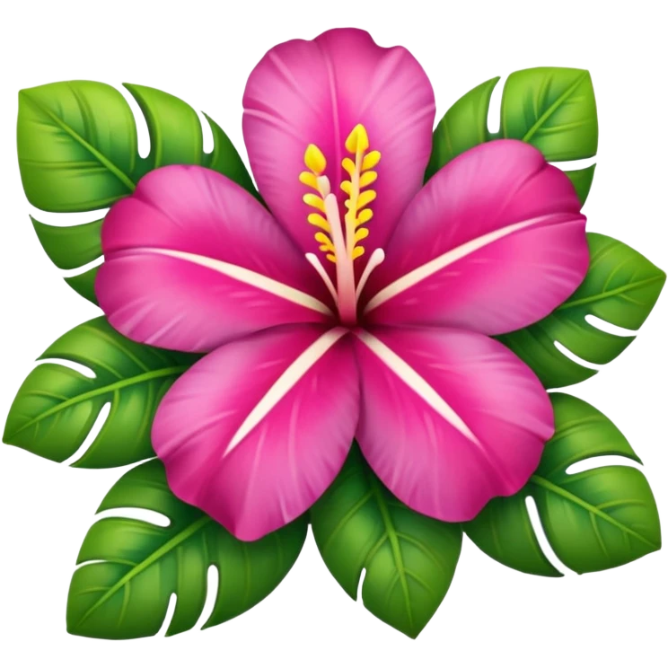 Hawaii flower emoji