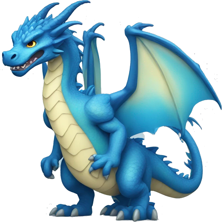 blue dragon emoji