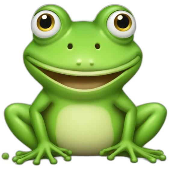 stupid frog emoji