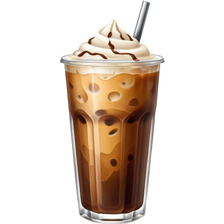 Iced coffee emoji