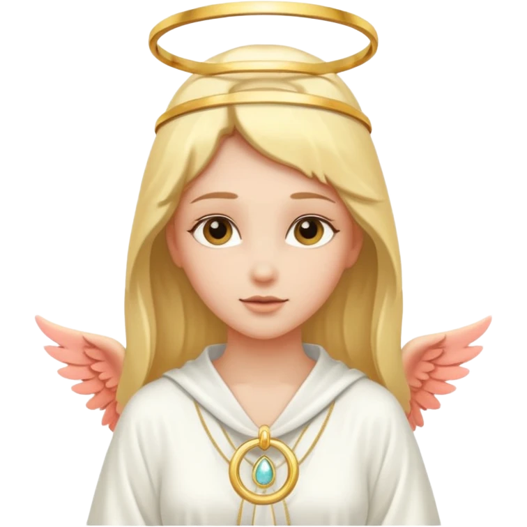 Angel with ring above head  emoji