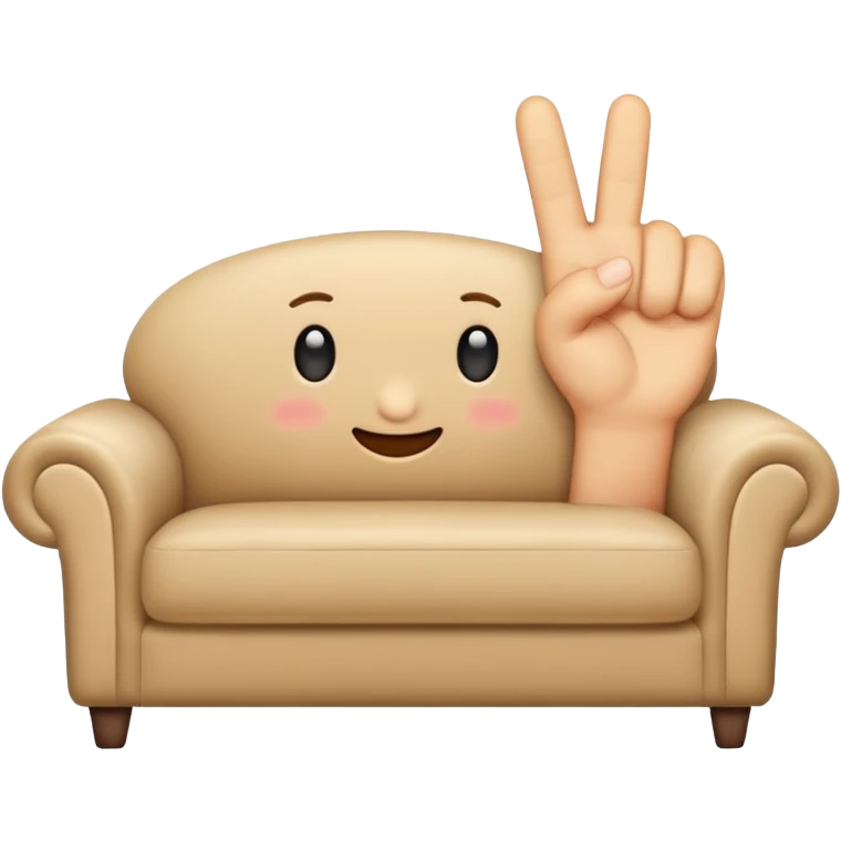 Finger inside a couchie  emoji