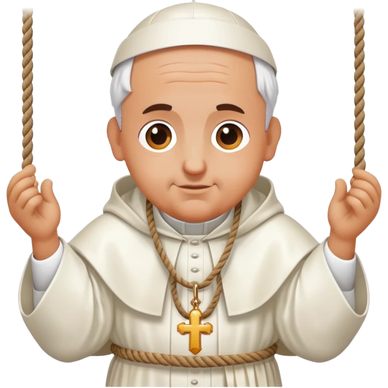 Pope on a rope emoji