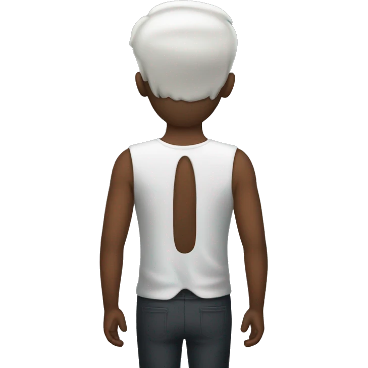 someone with a big back  emoji