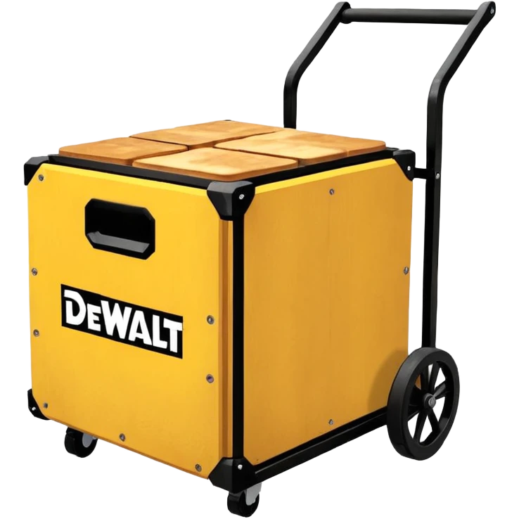 diy wood cube pancake cart plans for dewalt compressor wooden cube emoji
