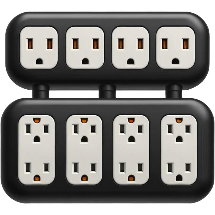 3 way power strip emoji