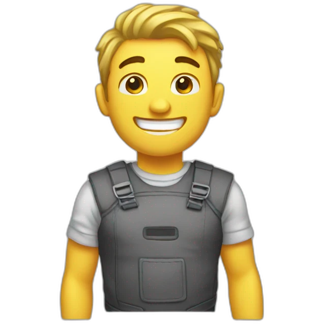 Happy new year dishwasher bro emoji
