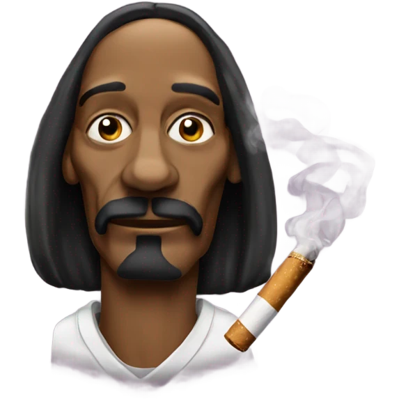 Snoop dog smoking  emoji