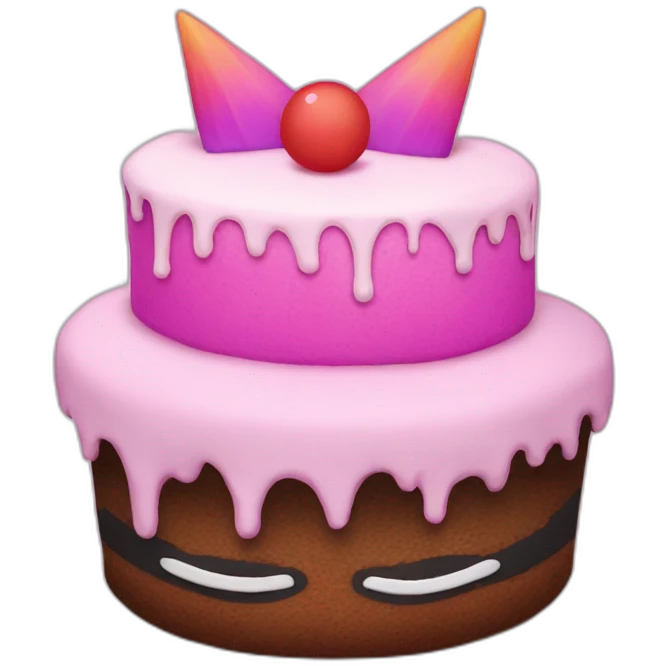 Punk cake emoji