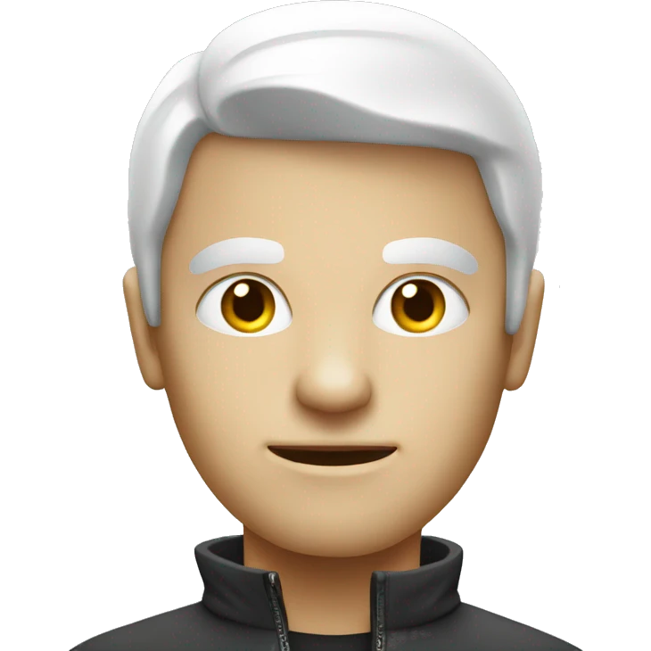 white head hacker emoji