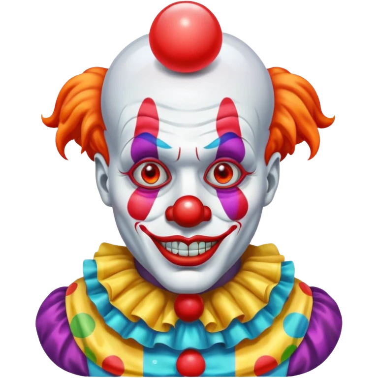 clown glass emoji