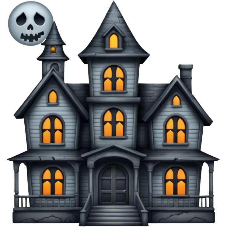 casa stregata emoji