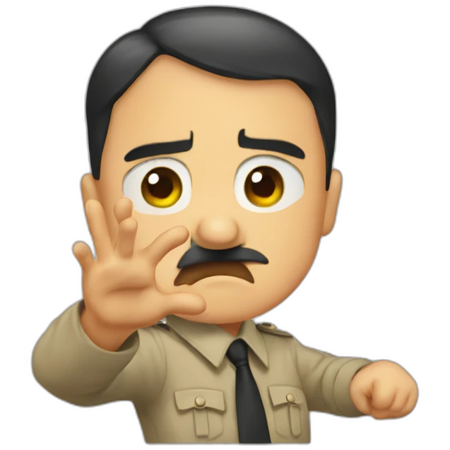 hitler dab emoji