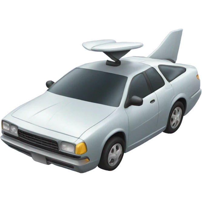 Flying car emoji