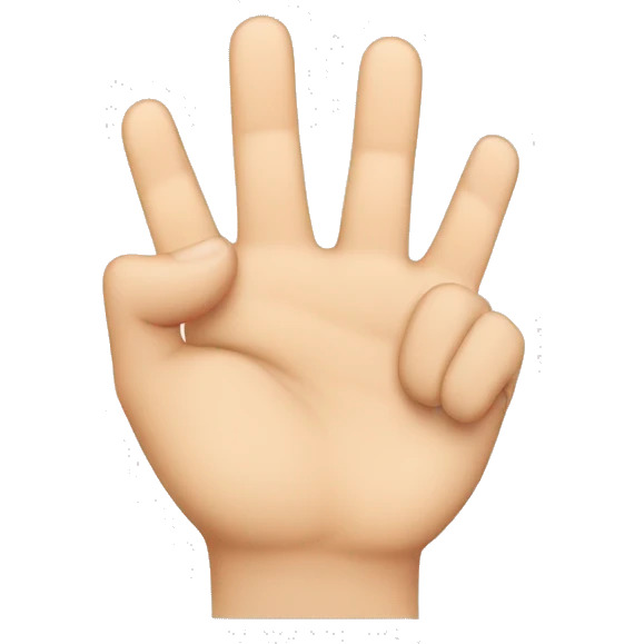 2 hands with the index fingers and thumbs joined emoji