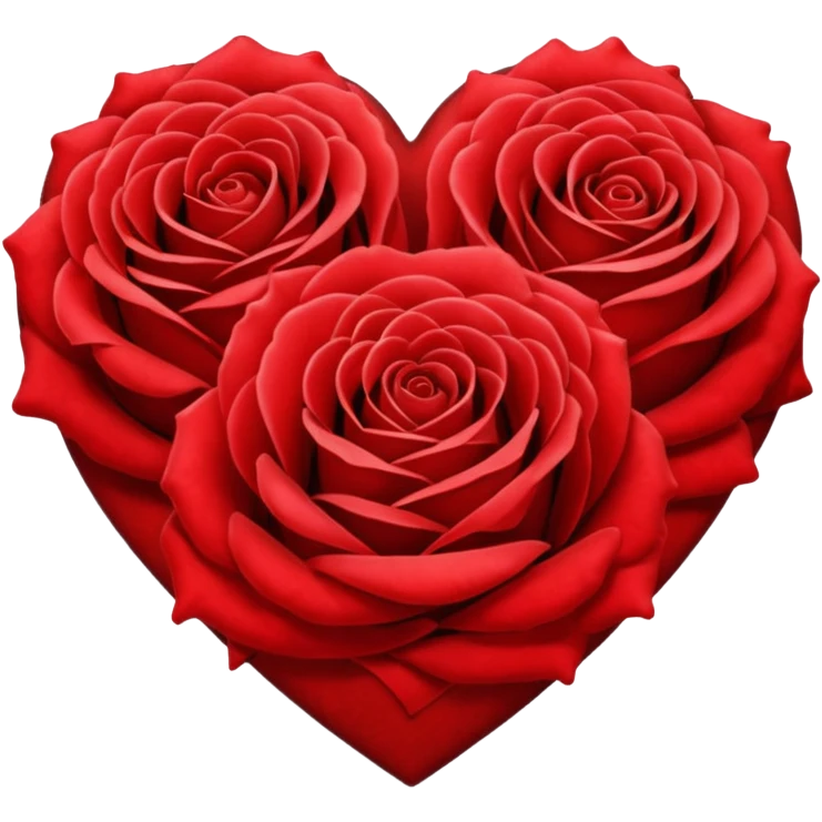 heart of roses  emoji