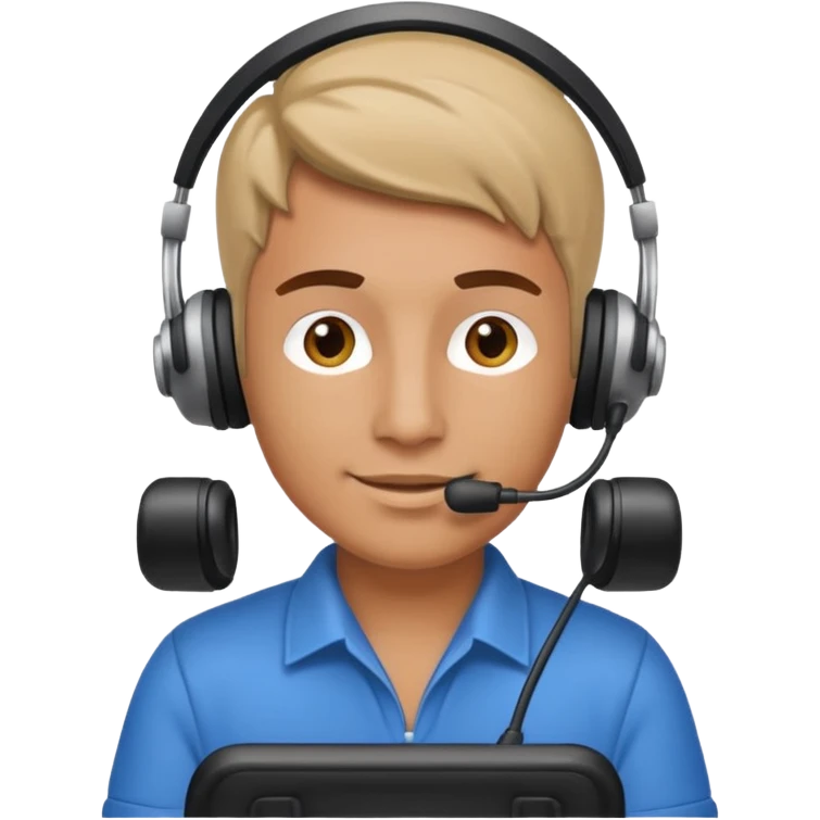 Ride Operator at Controls emoji