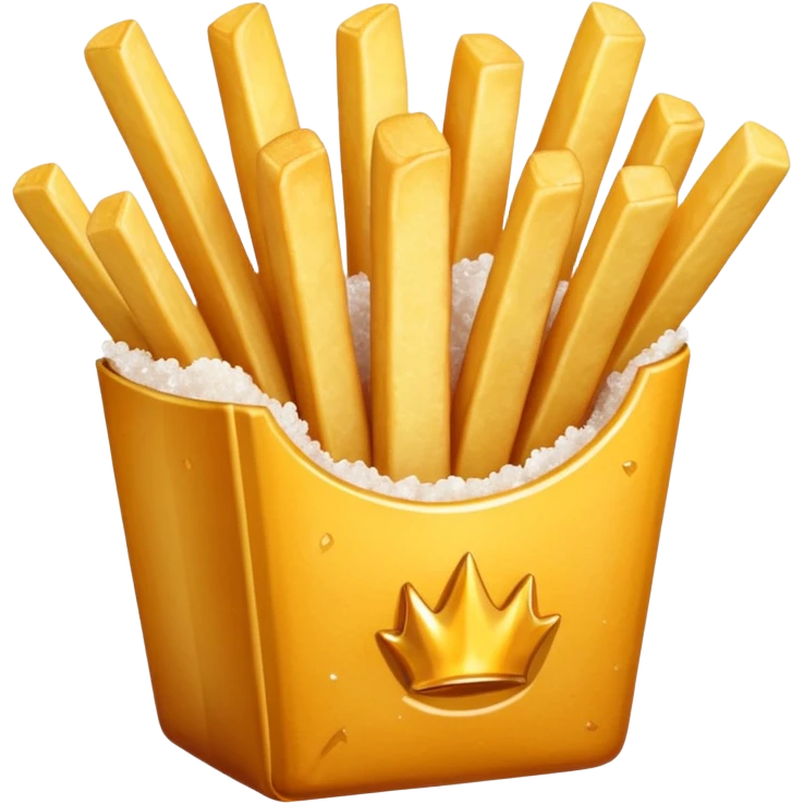 Porzione di patatine media emoji