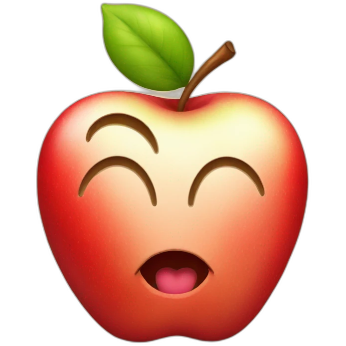 Love apple emoji