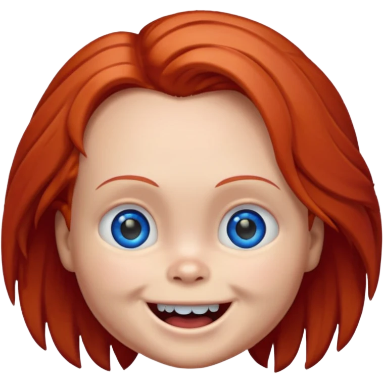 Un emojin de chuky emoji