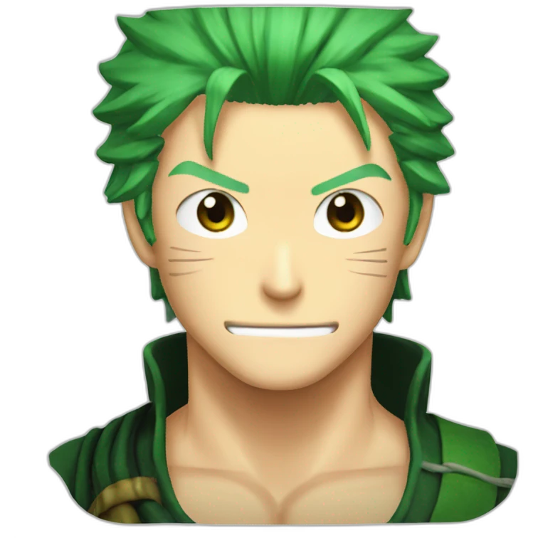 roronoa zoro emoji