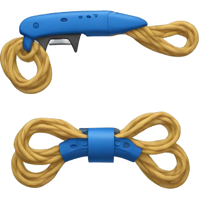lazo azul emoji