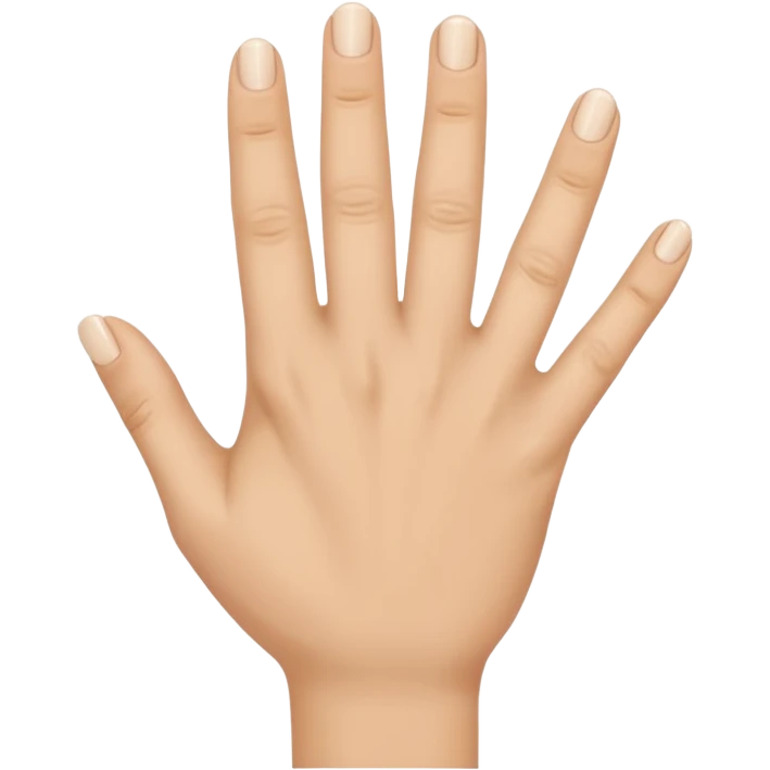 Ring finger coming forward from hand emoji