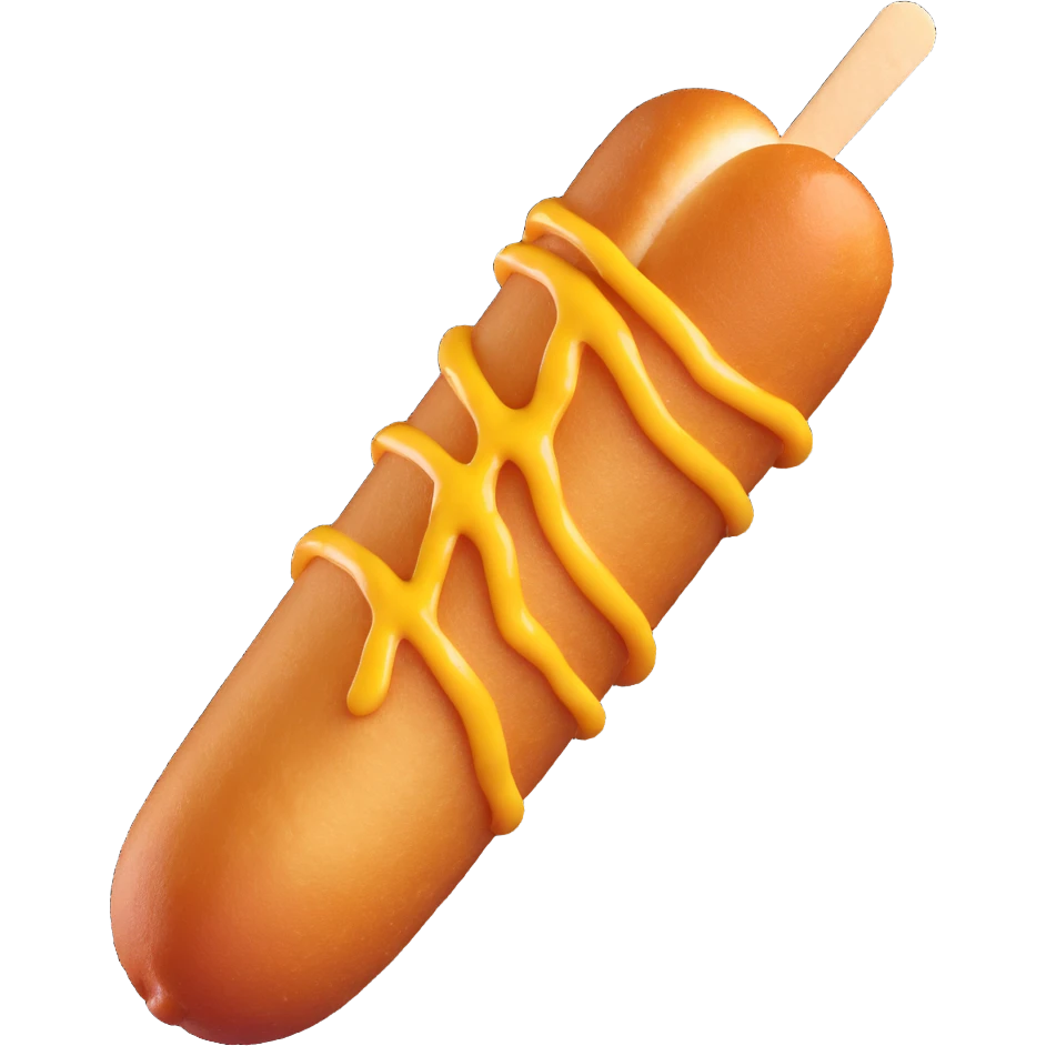 korean corn dog emoji