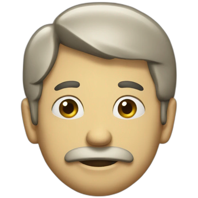 Monsieur qui mange emoji
