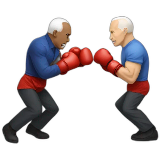 Putin boxing biden emoji
