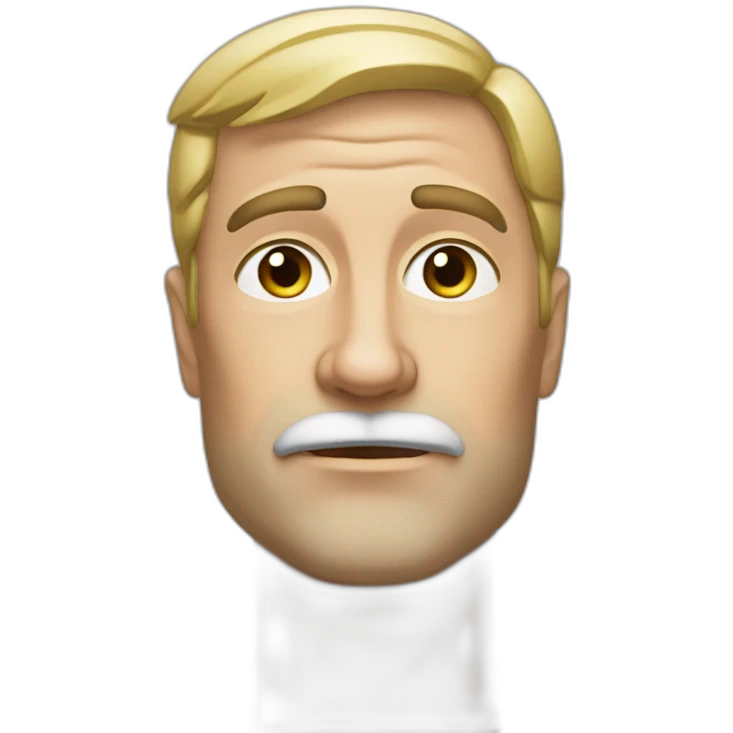a stupid German who is so serious about justice and liberalism emoji