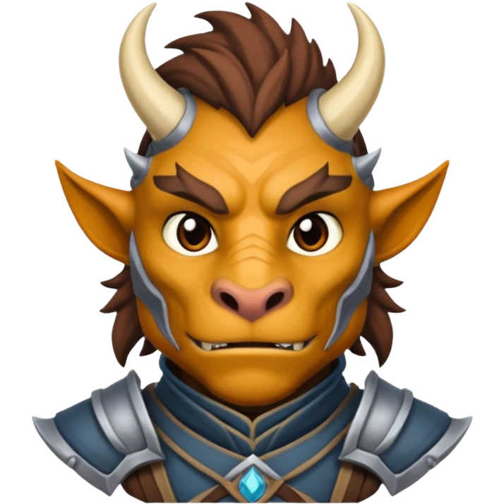 Male half dragonborn emoji