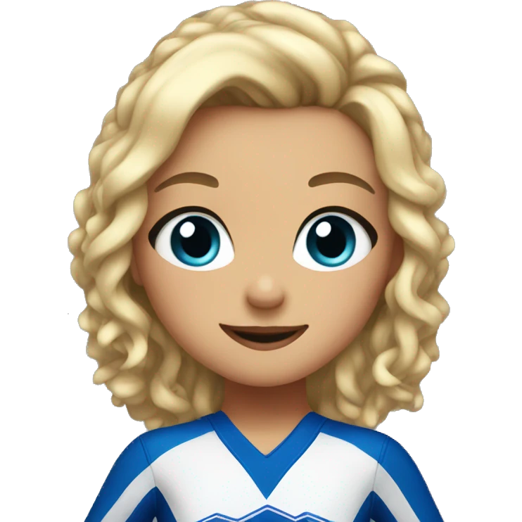 Kenzie as a cheerleader  emoji