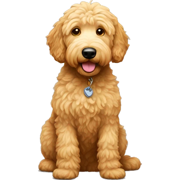 Golden doodle emoji