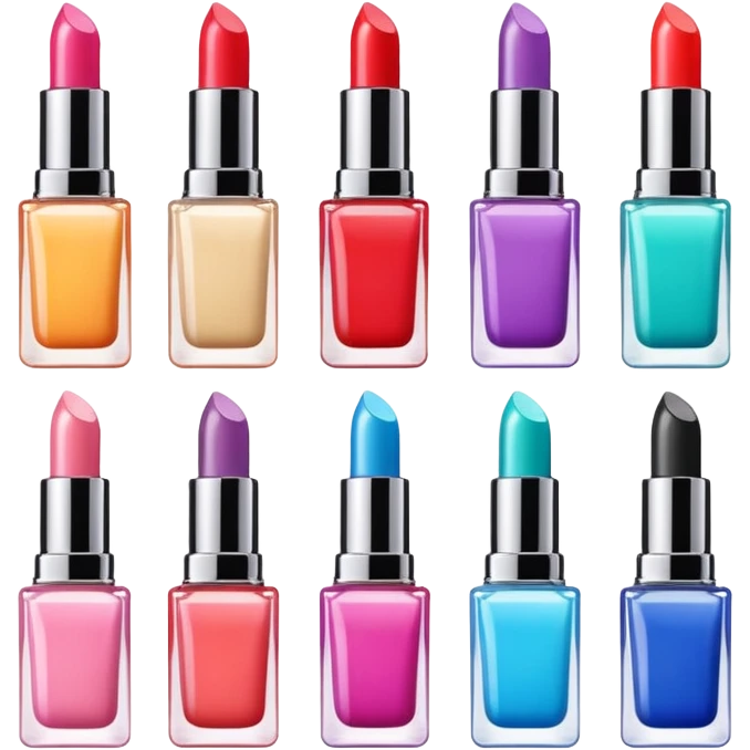 maquillaje glosses emoji