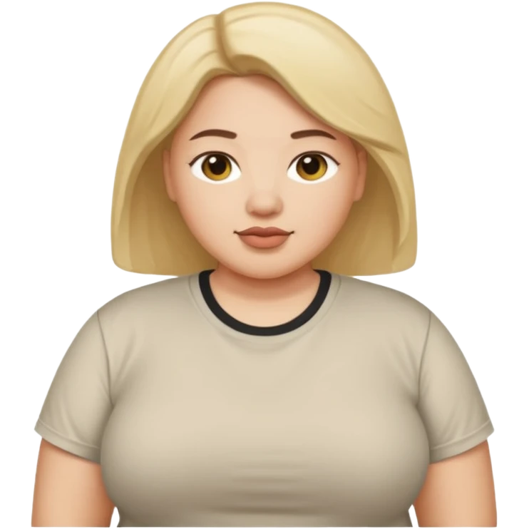 Prohibido gorda emoji