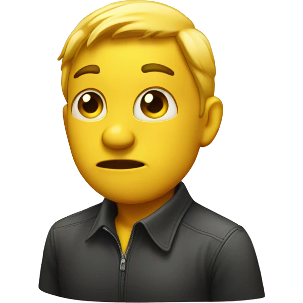 yellow emoji giving side eye emoji