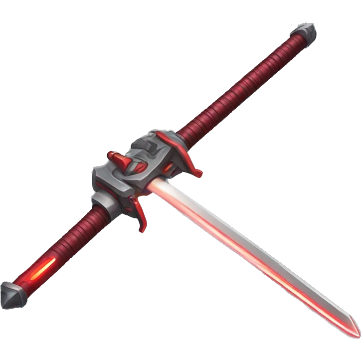 Red laser sword emoji