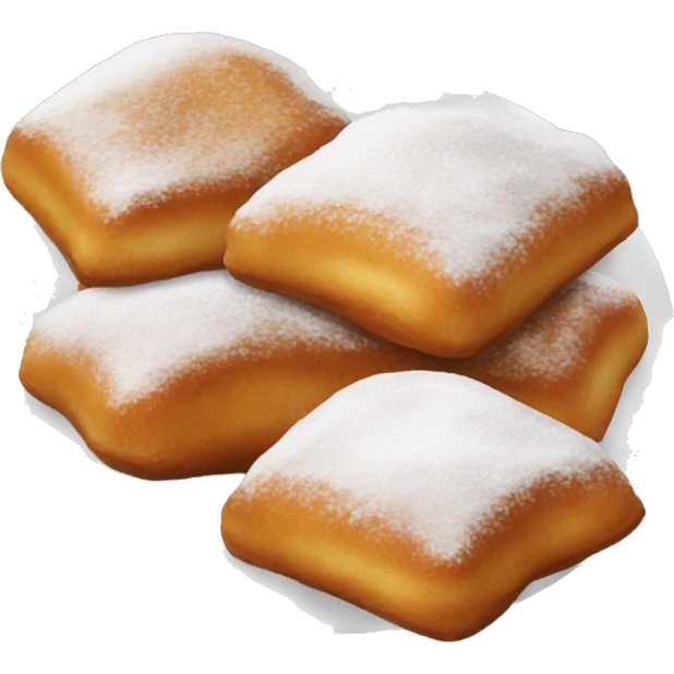 beignets flat emoji
