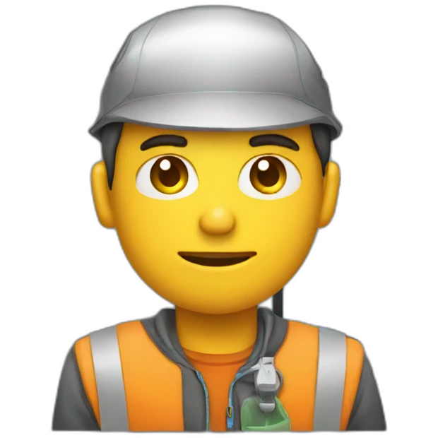 programmer on his computer emoji