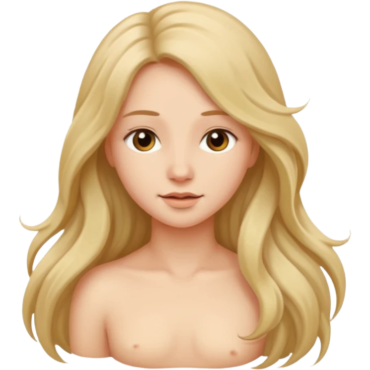 Naked girl emoji