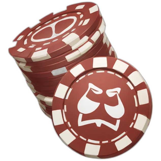 gambling chips emoji
