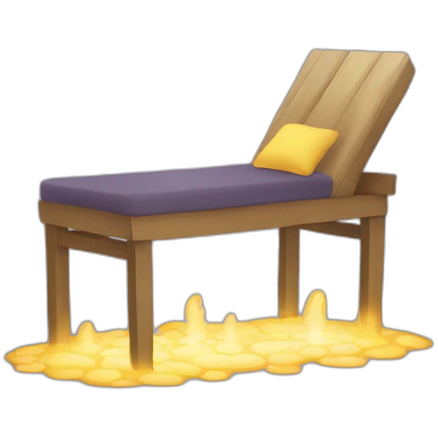  Lit deux places sur le sol emoji