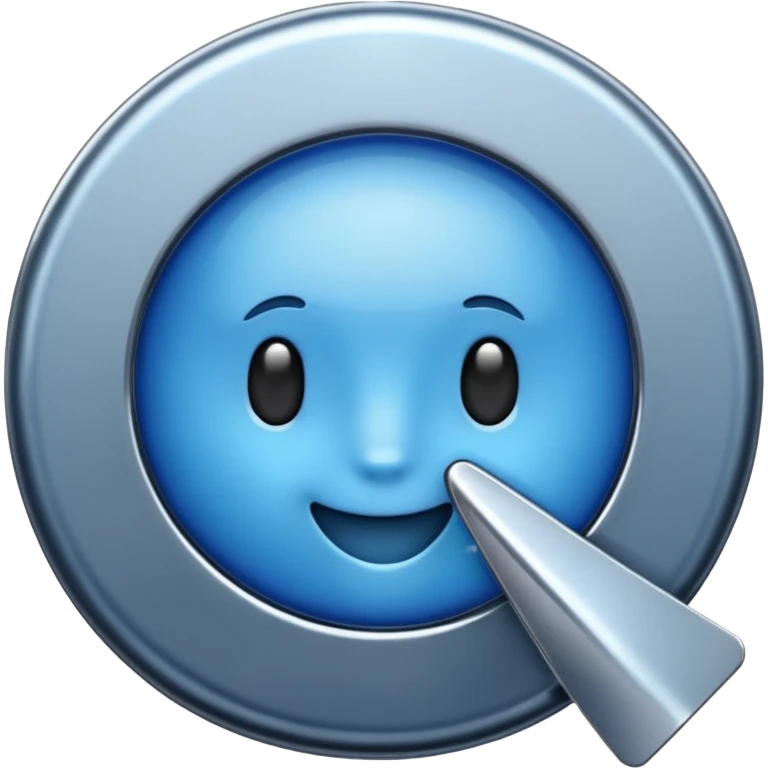 Blue tick  emoji