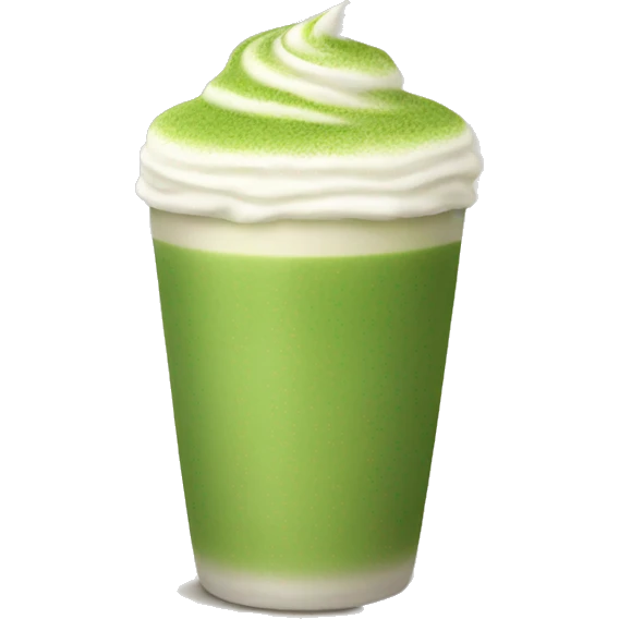 Matcha latte emoji