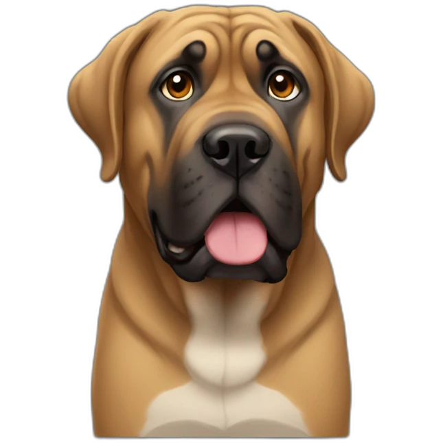 Mastiff emoji