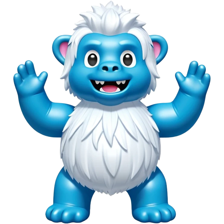 jeff koons yeti inflatable pinata emoji