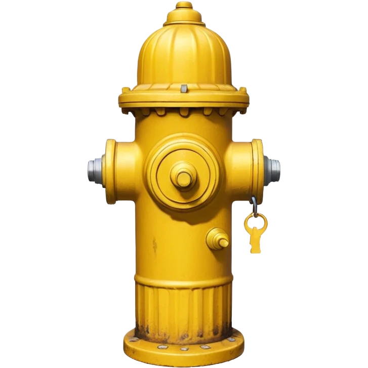 yellow fire hydrant emoji
